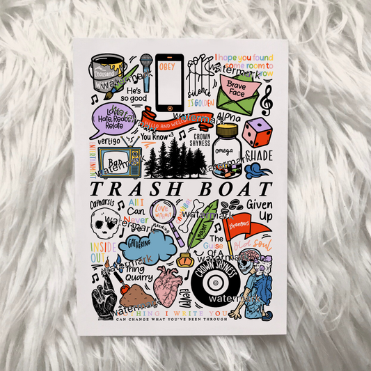 Trash Boat print