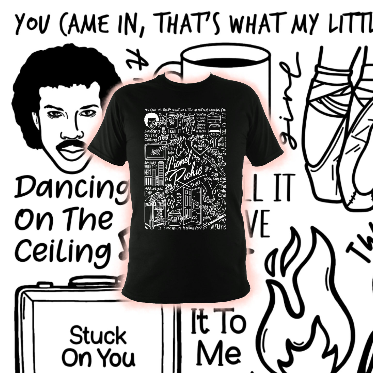 Camiseta Lionel Richie