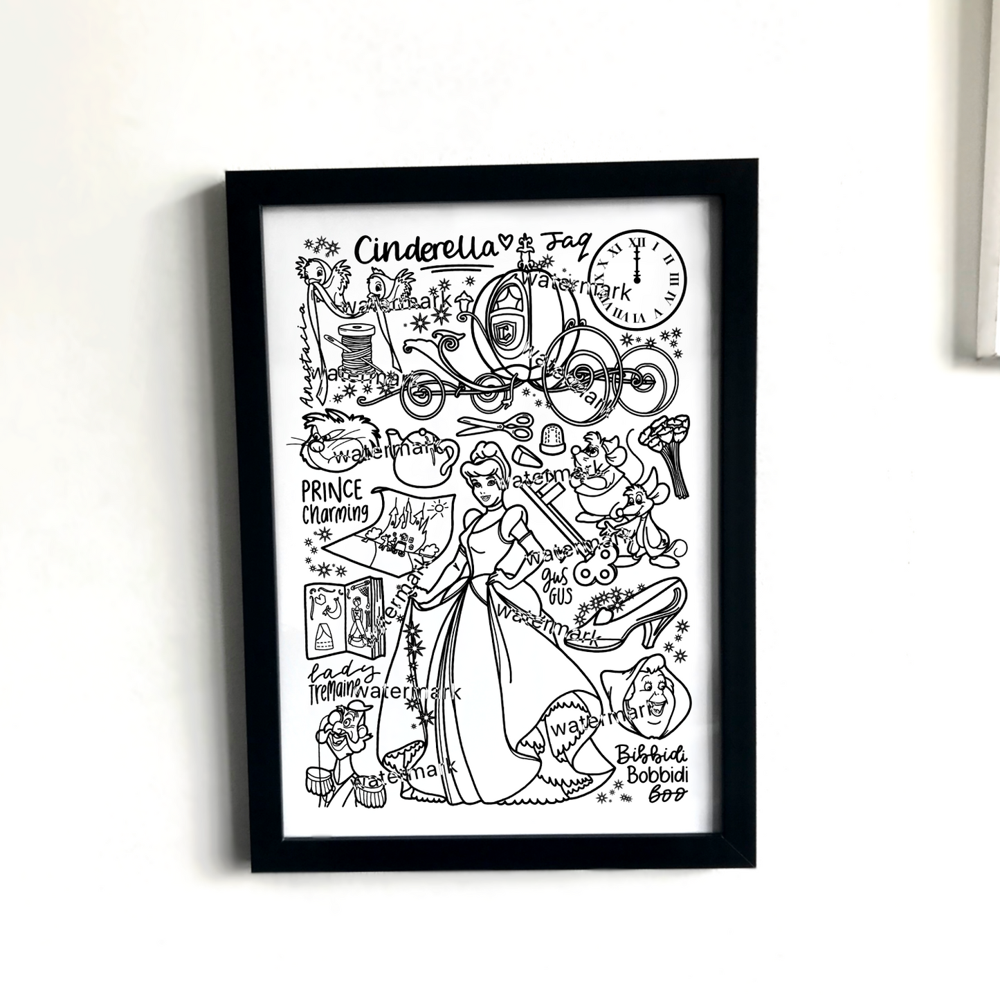 Disney Cinderella print