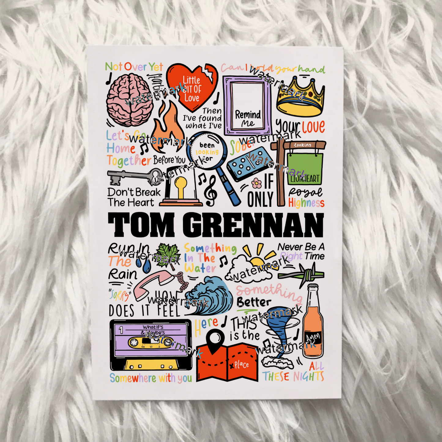 Impresión de Tom Grennan