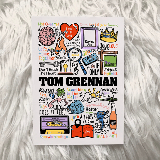 Impresión de Tom Grennan