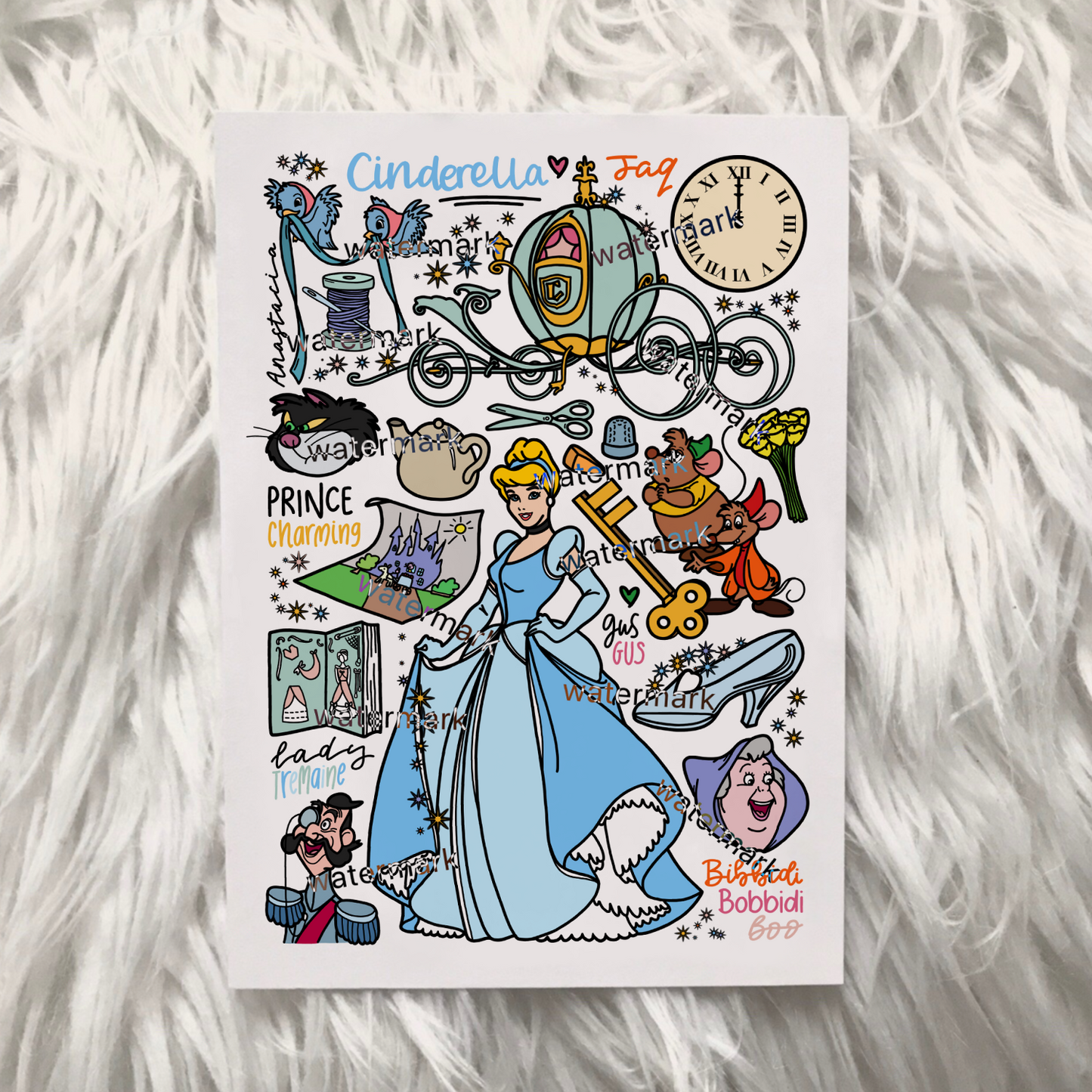 Disney Cinderella print