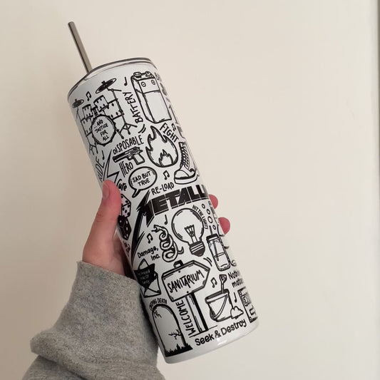 Metallica tumbler