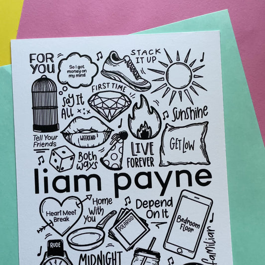 Impresión de Liam Payne