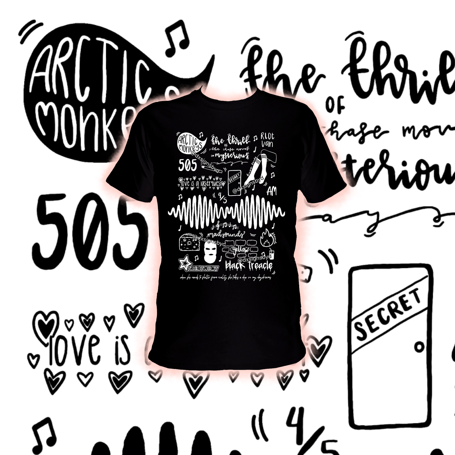 Arctic Monkeys t shirt