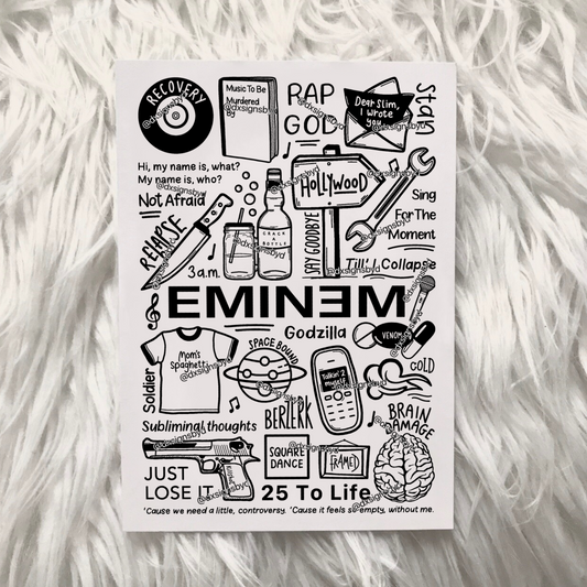 Eminem print