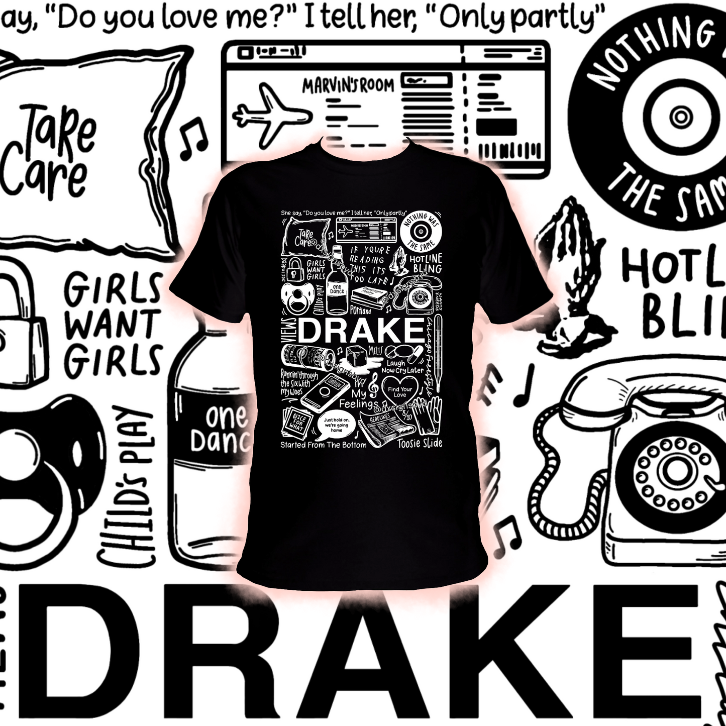 T-shirt Drake