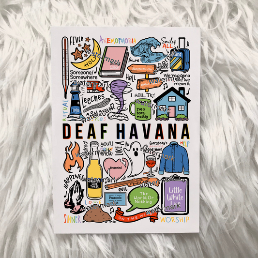 Deaf Havana print