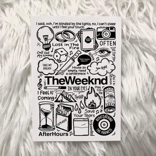 The Weeknd print