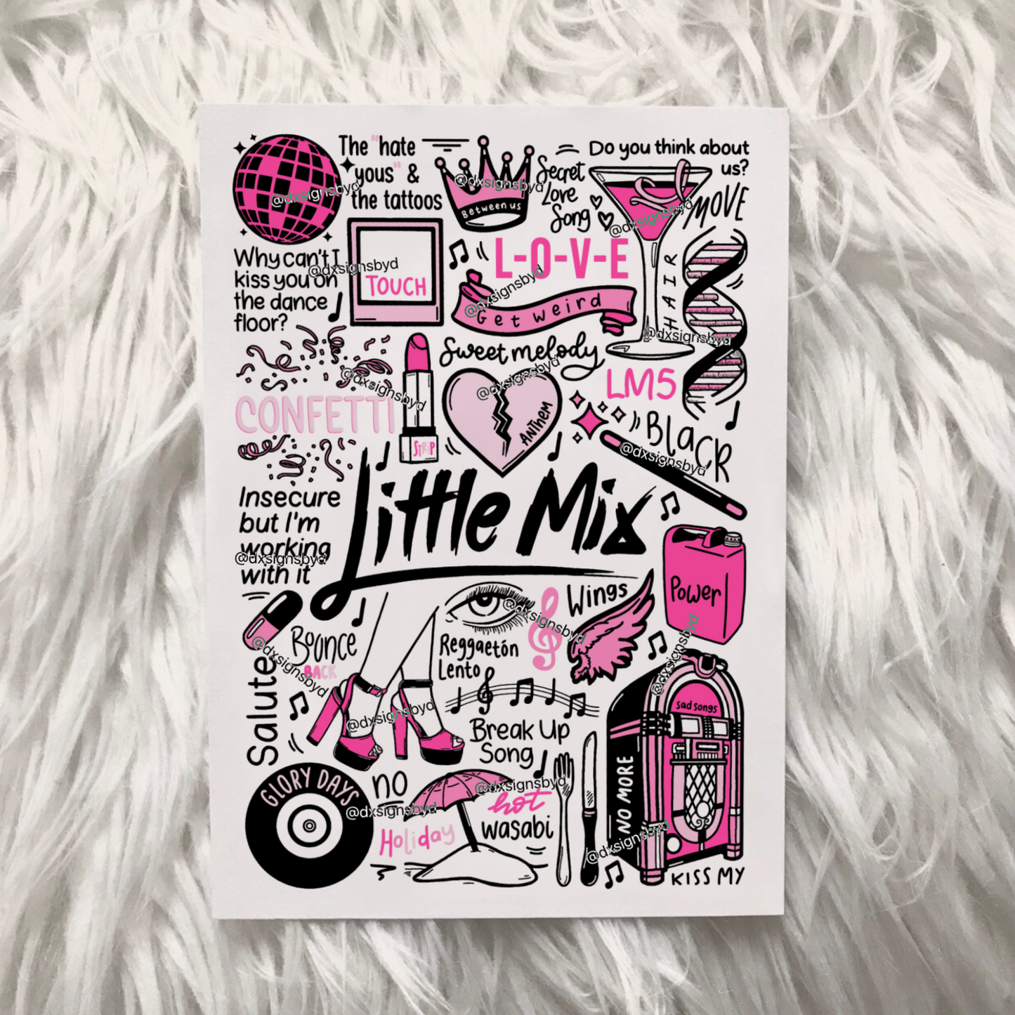 Little Mix print