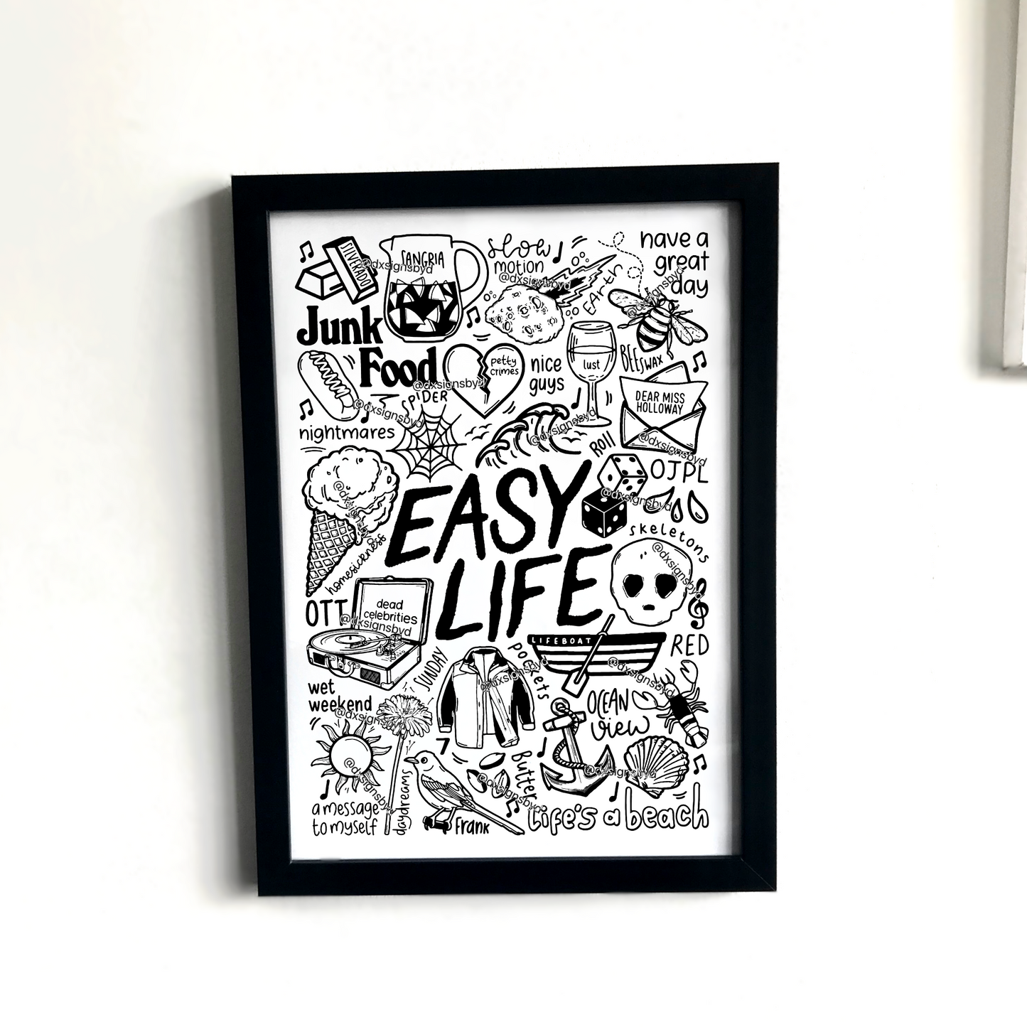 Easy Life print