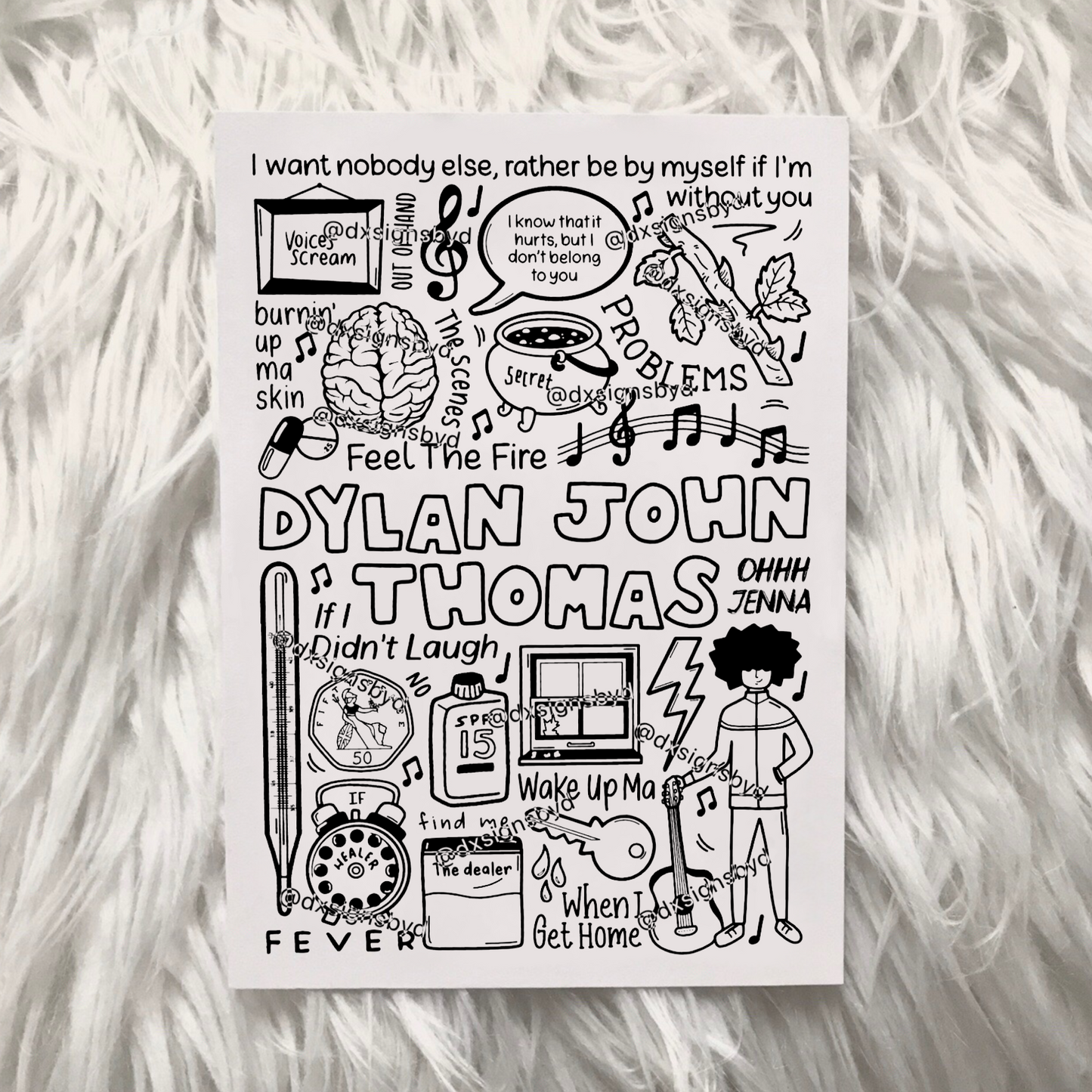 Impression de Dylan John Thomas