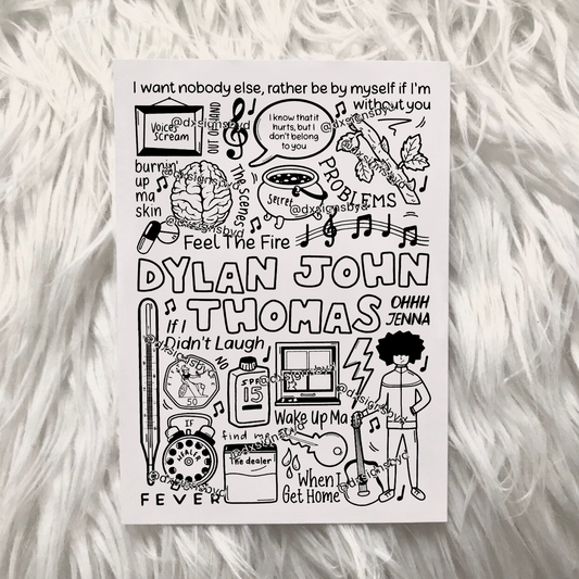 Dylan John Thomas print