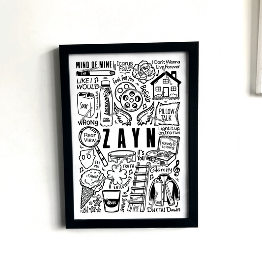 Zayn Malik print