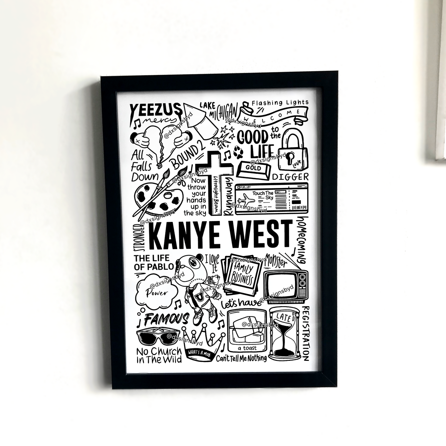 Kanye print