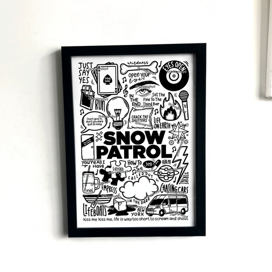 Snow Patrol print