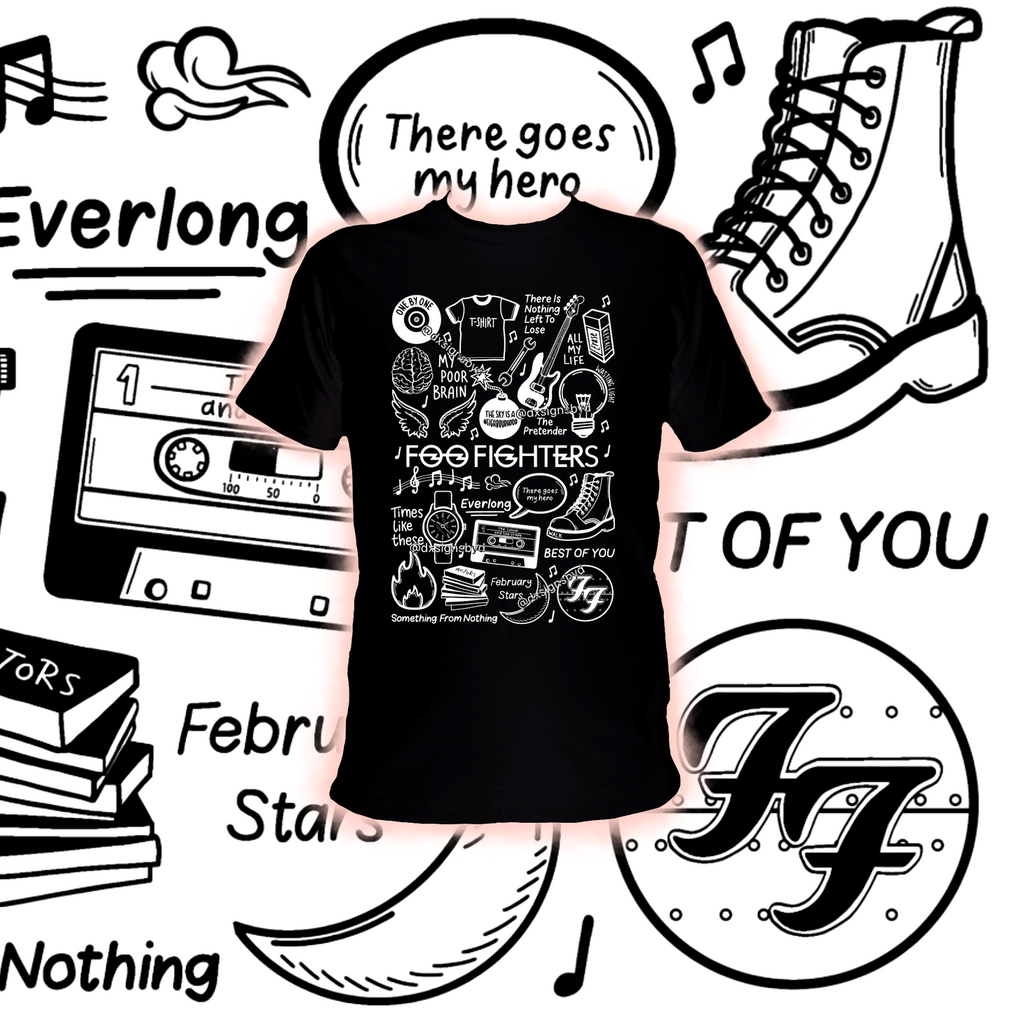 T-shirt Foo Fighters