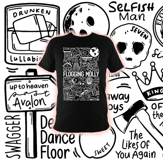 Flogging Molly t shirt