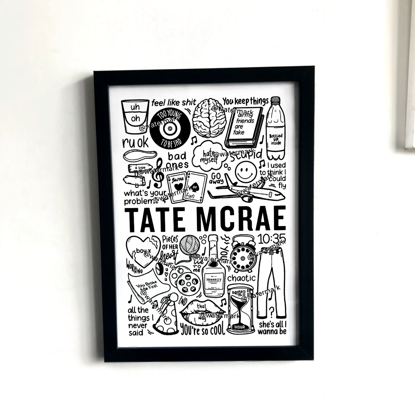 Tate Mcrae print