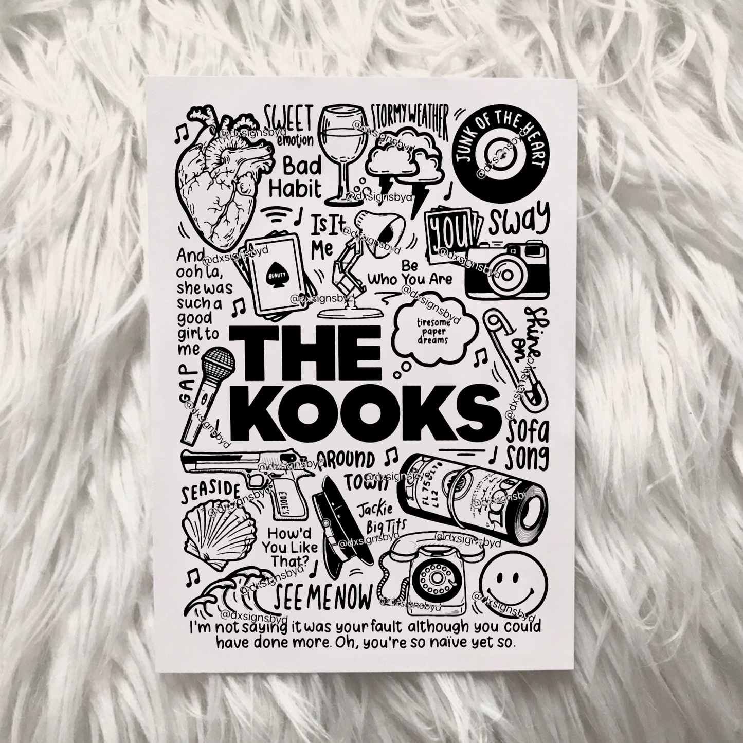 The Kooks print