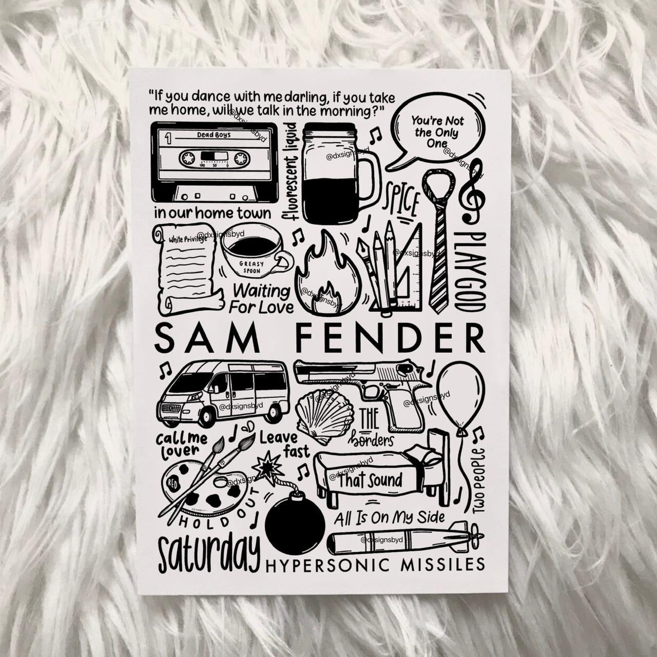 Impression des missiles hypersoniques de Sam Fender