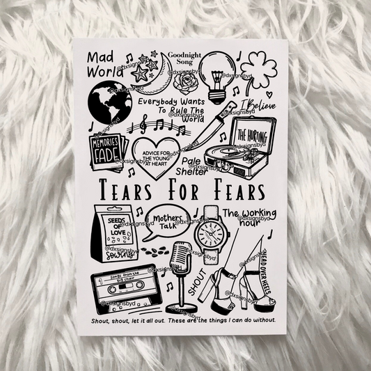 Tears For Fears print