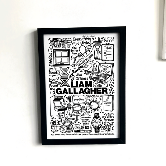 Liam Gallagher print