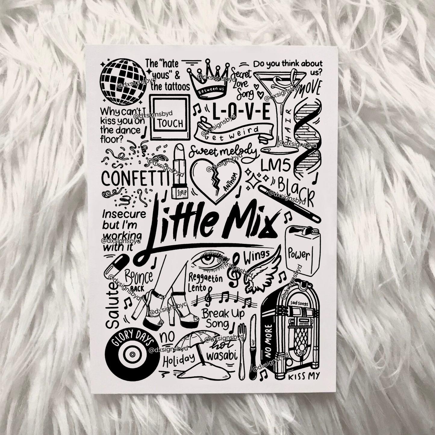 Little Mix print