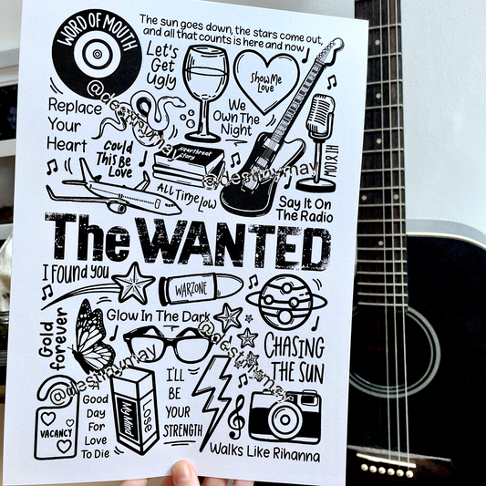 The Wanted print