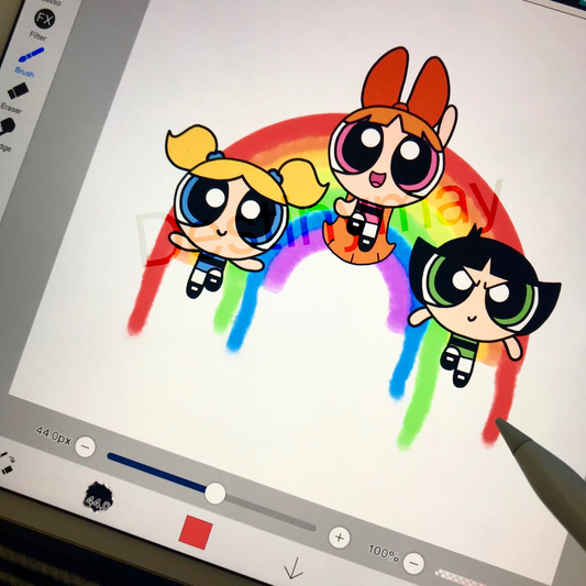 Powerpuff Girls print