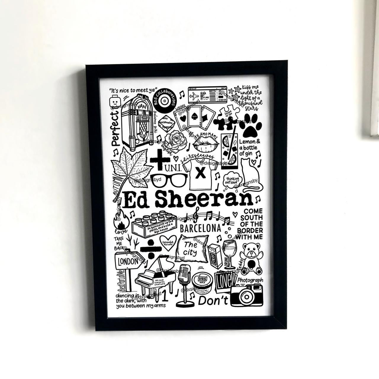 Ed Sheeran print