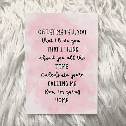 Dougie MacLean Caledonia print