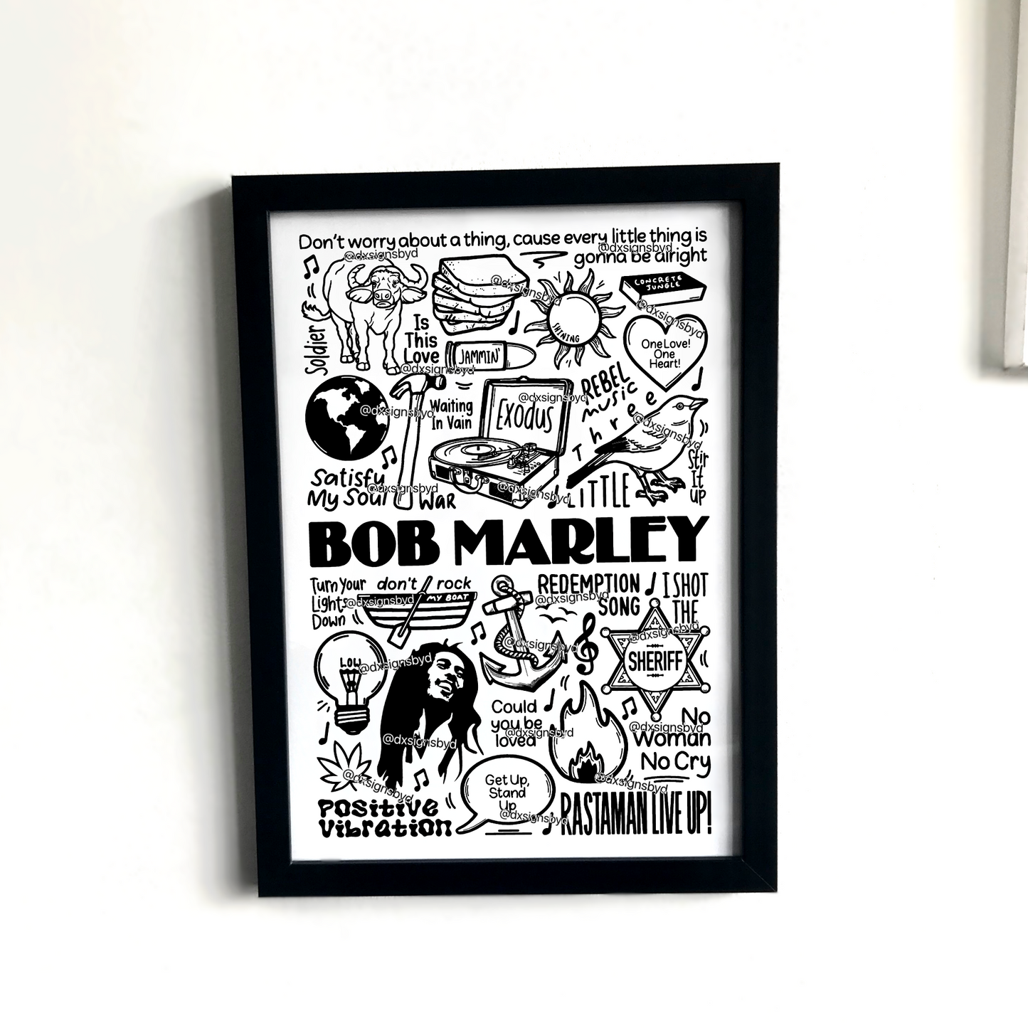 Bob Marley print