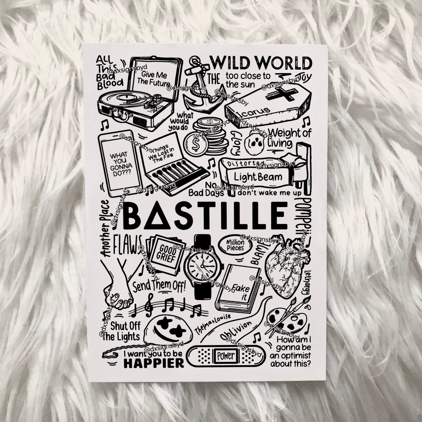 Bastille print