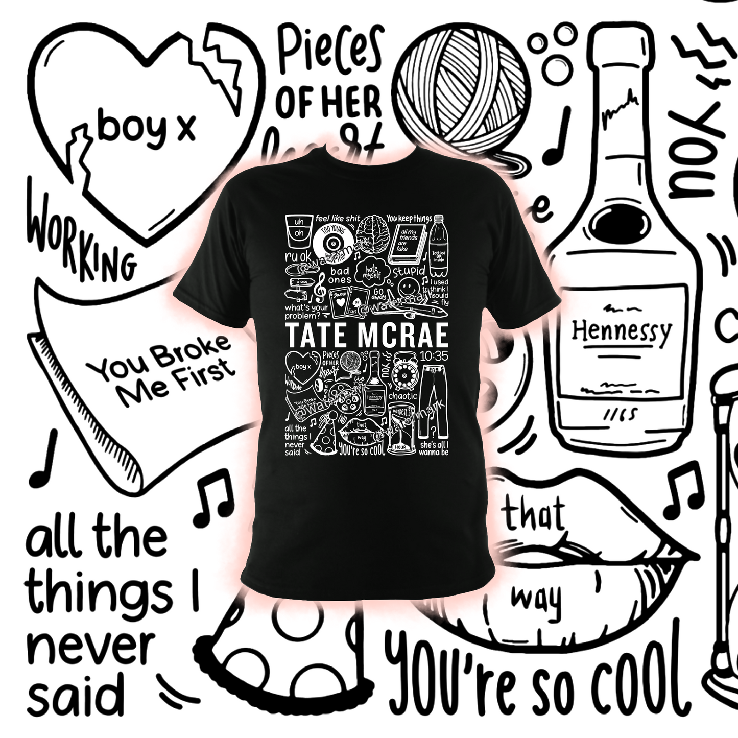 Tate Mcrae t shirt