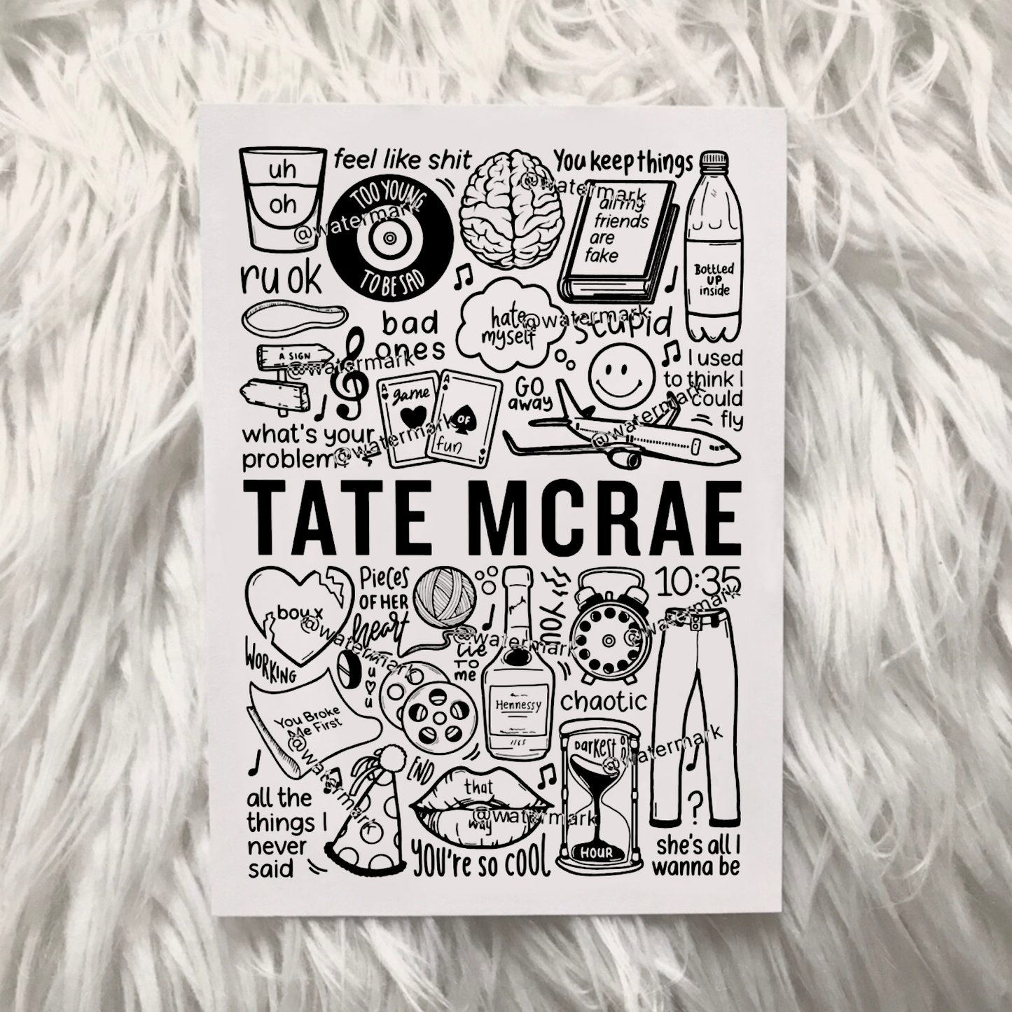 Tate Mcrae t shirt