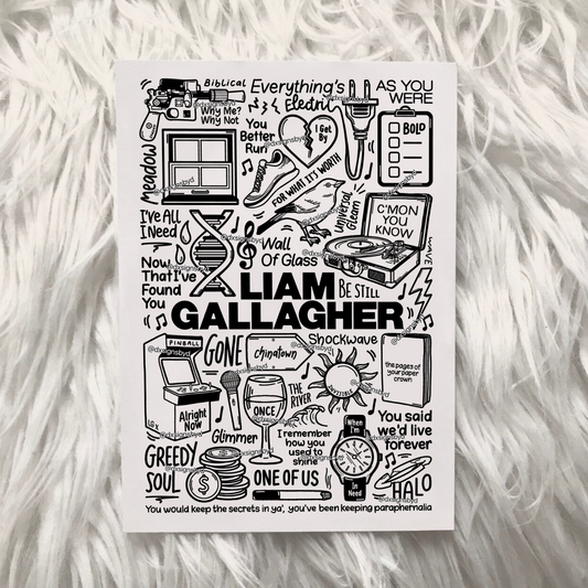 Liam Gallagher print