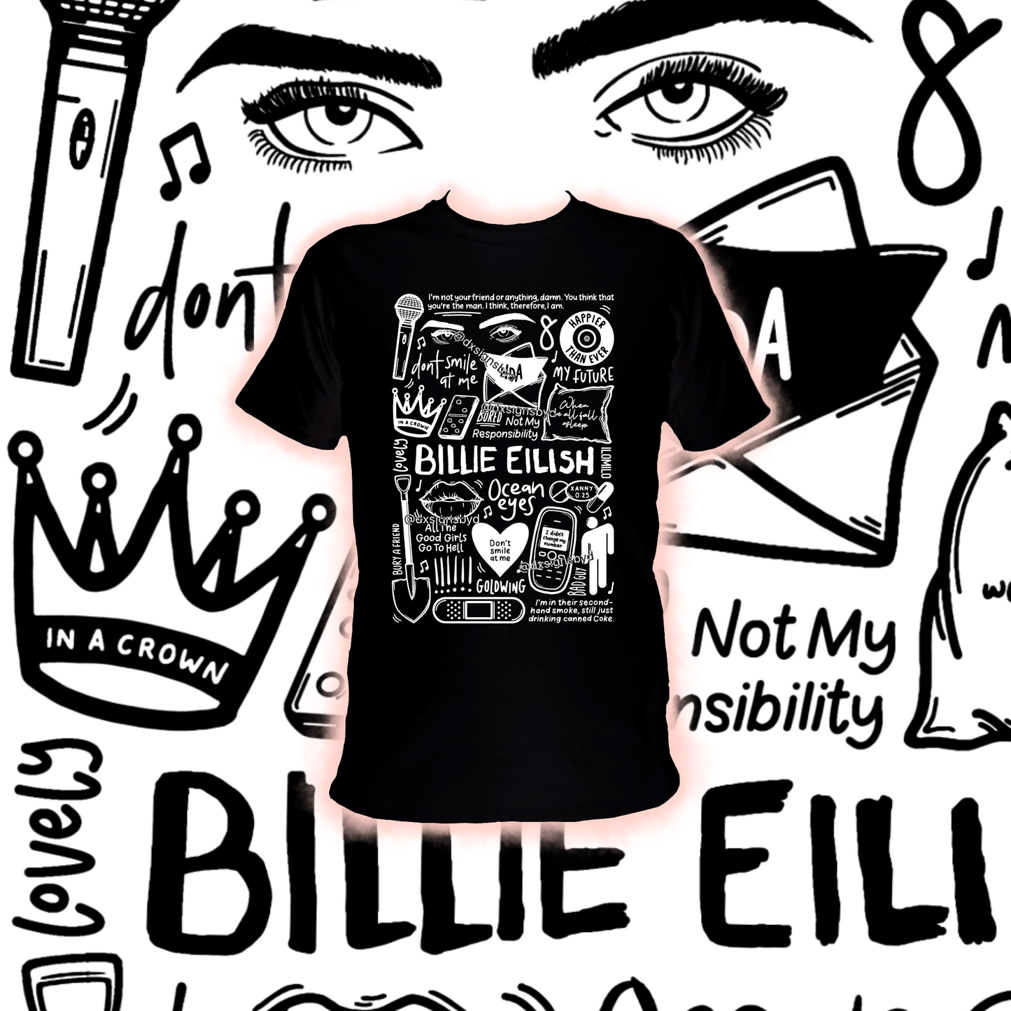 Camiseta Billie Eilish