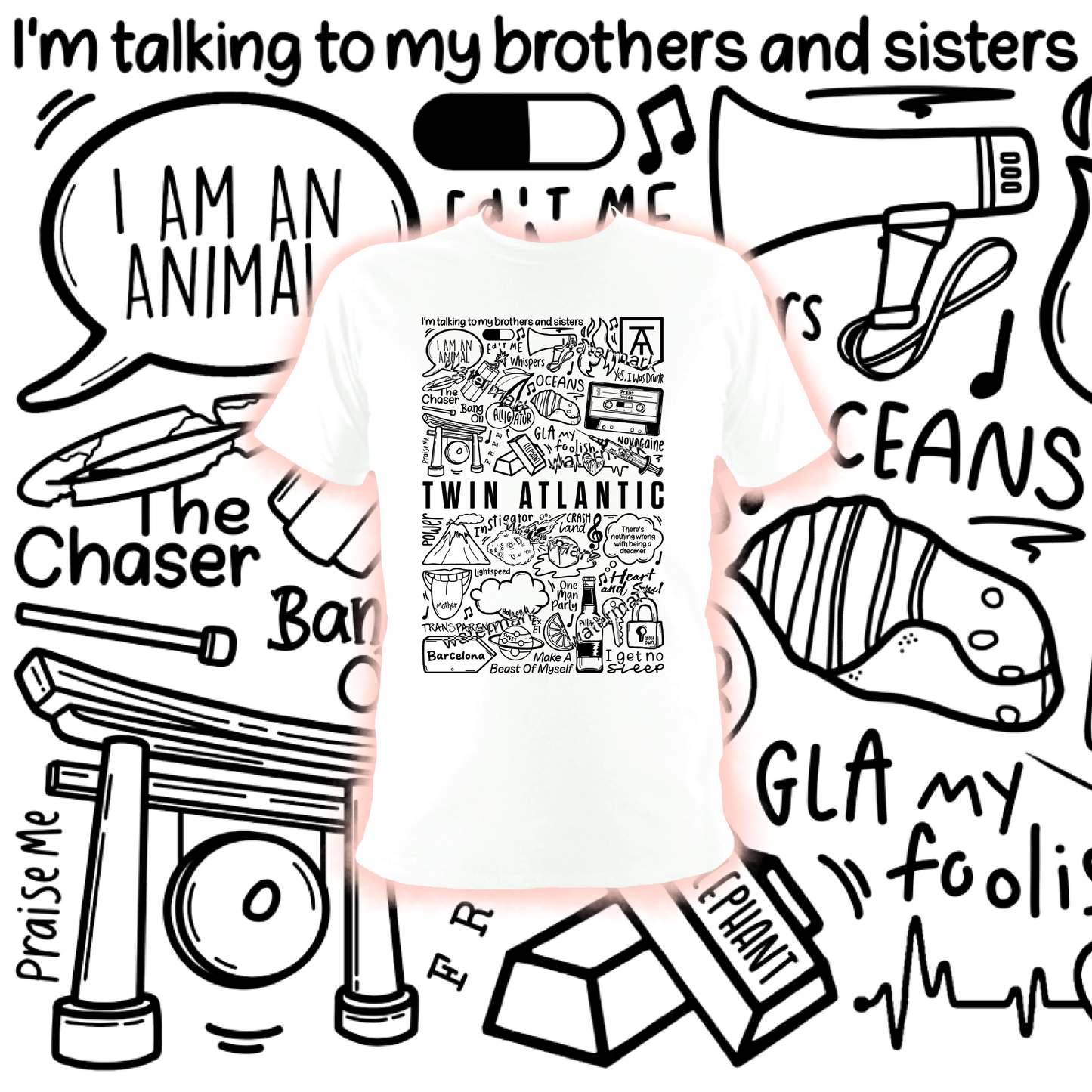 T-shirt Twin Atlantic