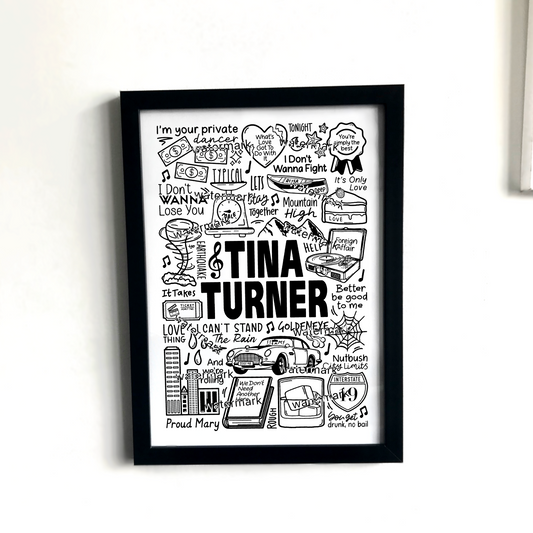 Tina Turner print