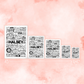Estampado Halsey