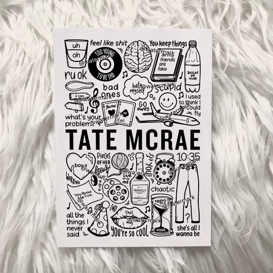 Tate Mcrae print