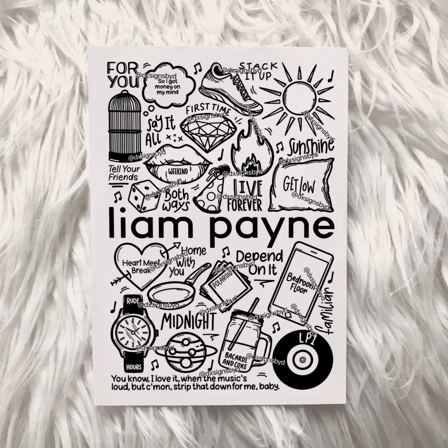 Liam Payne print