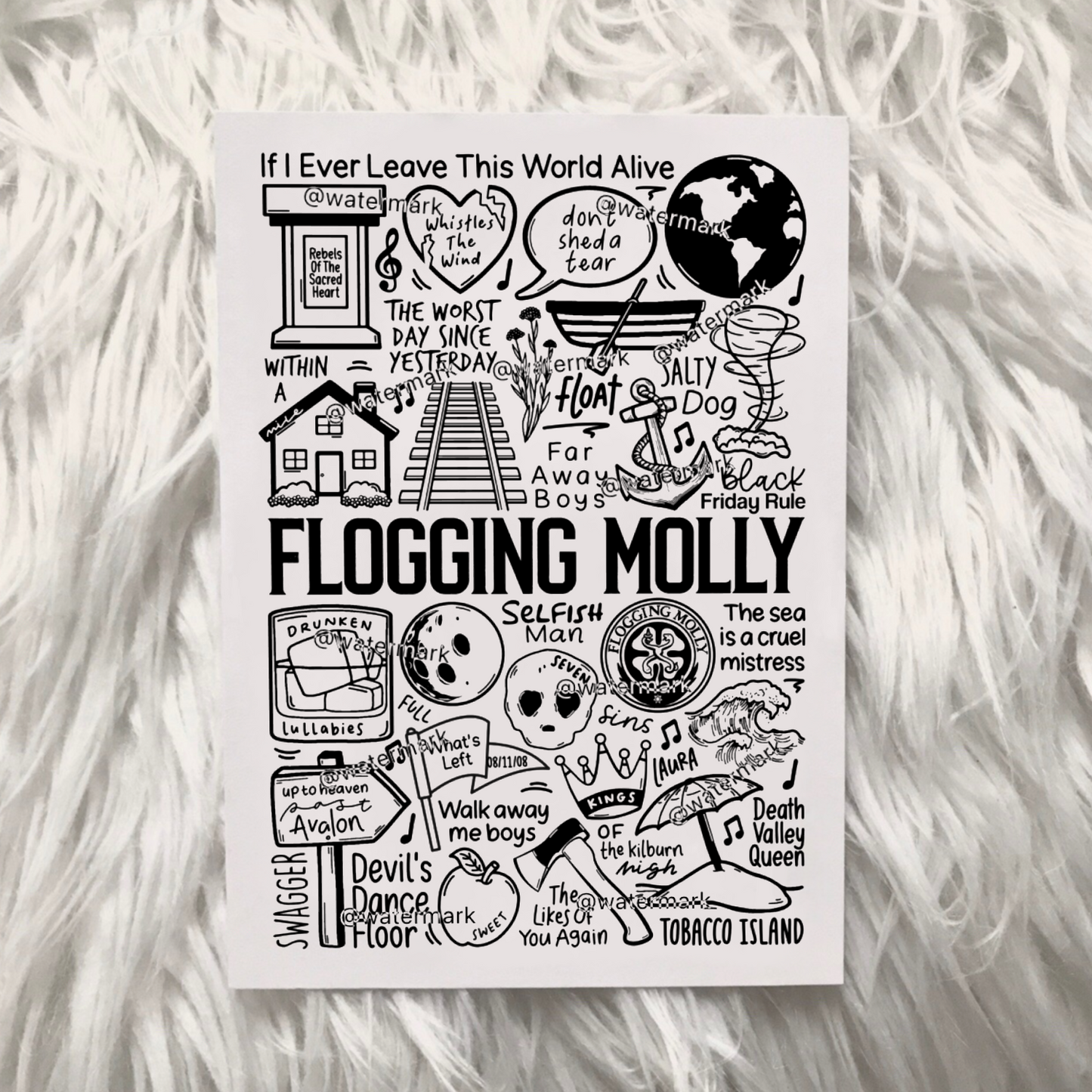 Flogging Molly t shirt