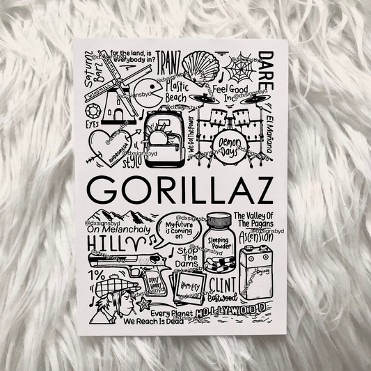 Gorillaz print