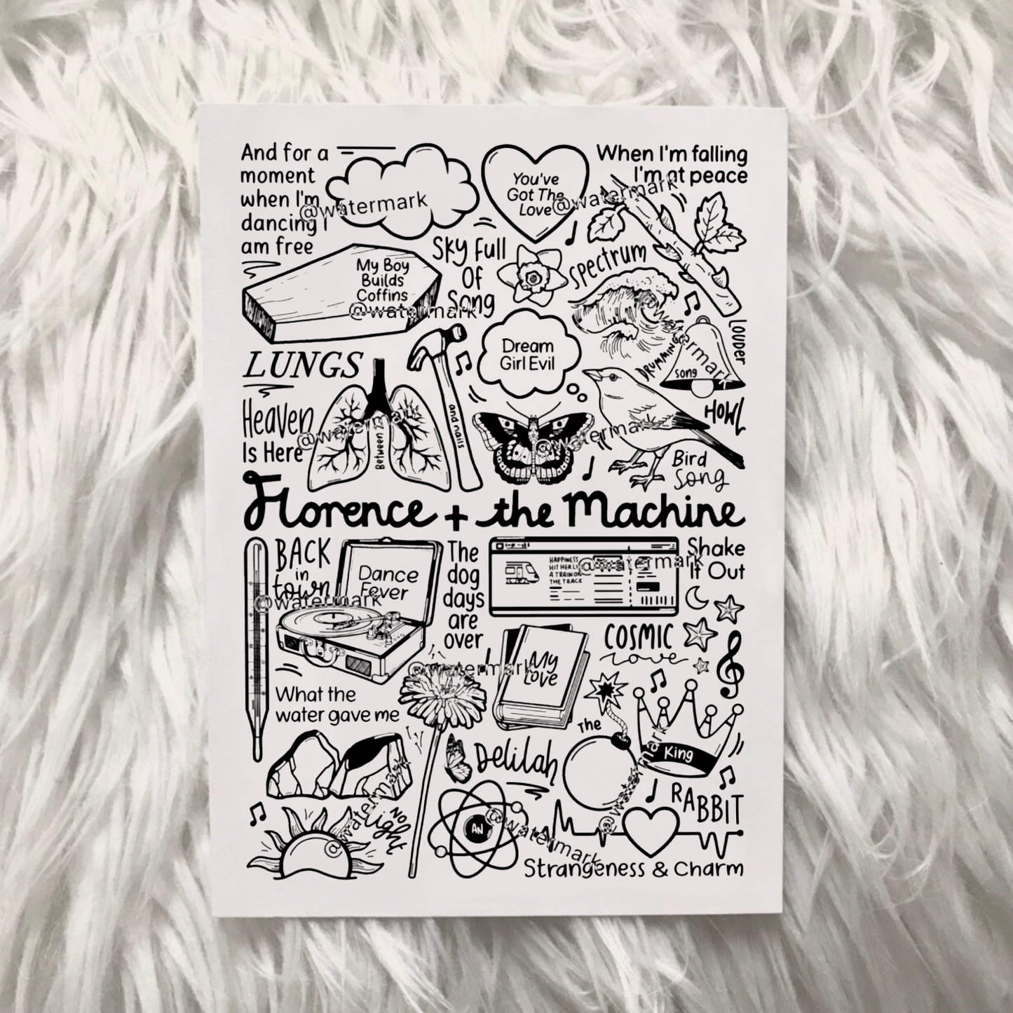 Florence and the Machine print