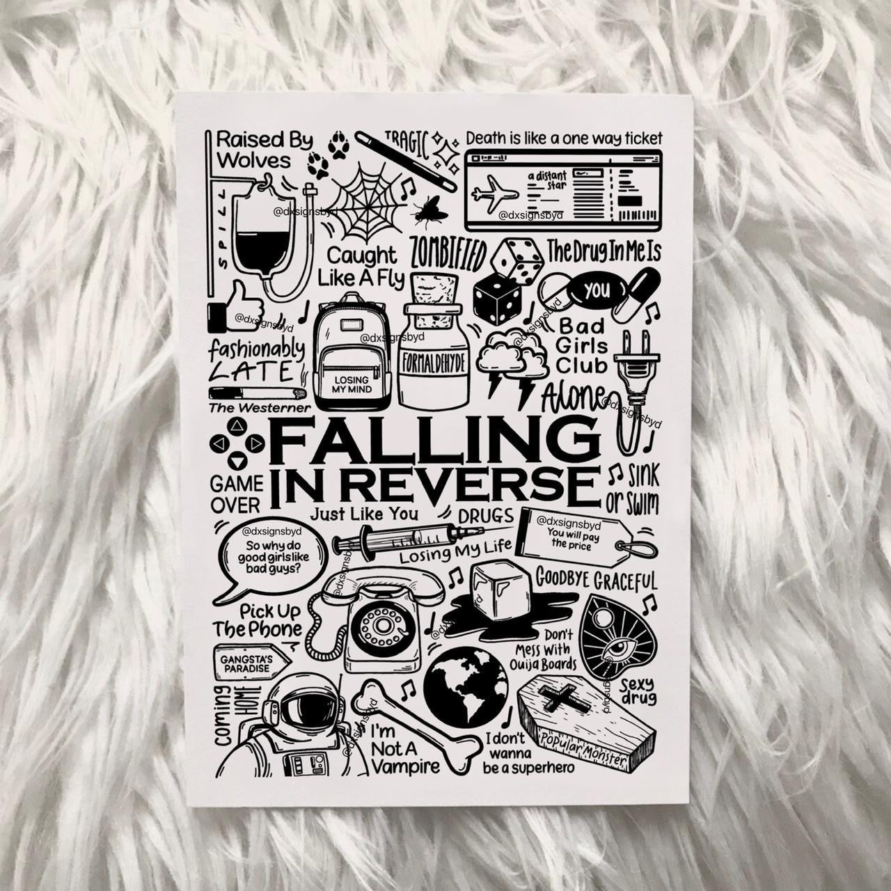 Falling In Reverse print