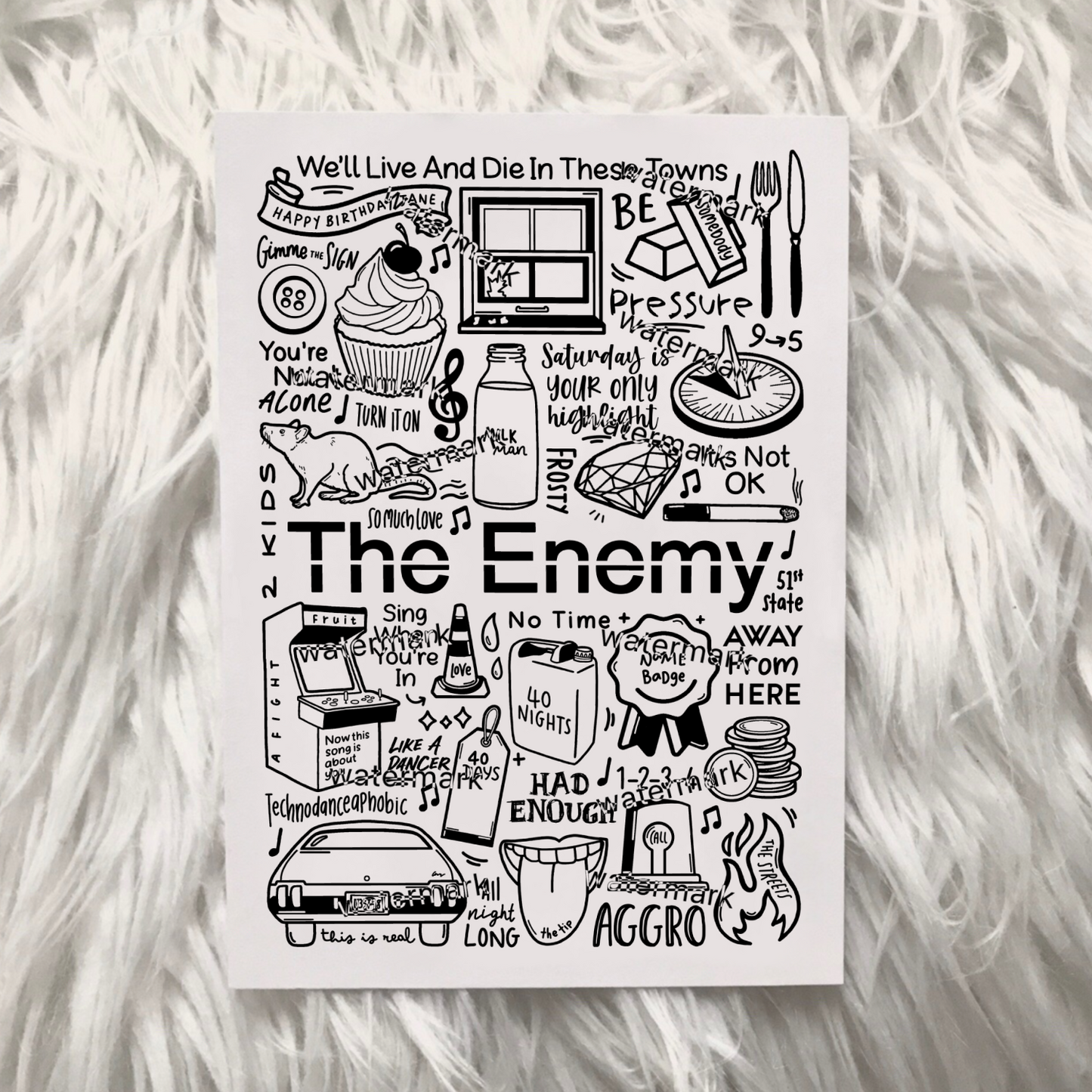 The Enemy print