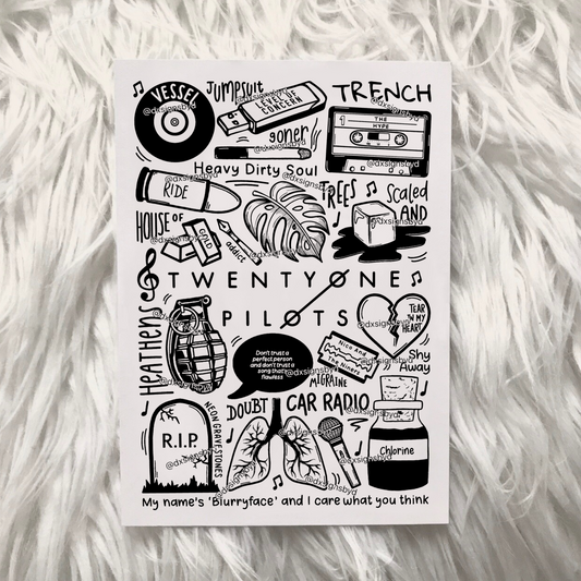 Twenty One Pilots print