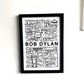 Impresión de Bob Dylan